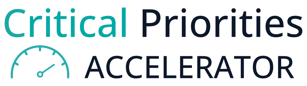 Critical Priorities Accelerator Logo